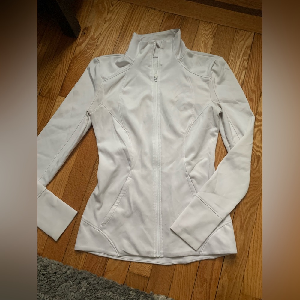 Apana White Utility Jacket Tailored Minimalist Design